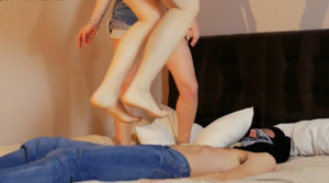 踩死你不偿命！重度暴力跳跺入室盗窃的狗贼肠子快跺出来了-97LZTD-8343129