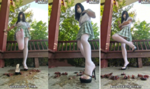 南瓜汤JK户外高跟鞋踩小龙虾（语言丰富）-97LZTD-834541485