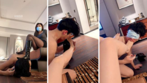 【悠米】长靴女神-06男大第一次玩-97LZTDGXFC-000003132702276