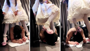 【Cat殿下】洛丽塔白袜脚辱奴-97LZTDGXFC-000003132702519
