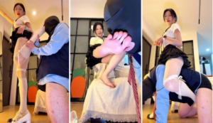 【佳佳】白丝美腿虐西装奴-97LZTDGXFC-000003132702573