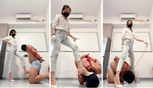 【多多s】五花大绑-铆钉鞋踩-连环踢裆-97LZTDGXFC-000003132702402