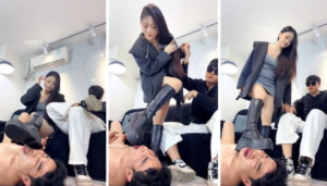 【蓓蓓S情侣主】绿帽二狗又来伺候亲吻【双视角版】-97LZTDGXFC-000003132702429