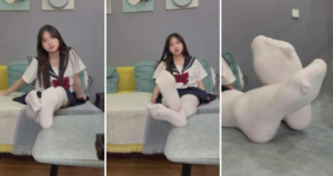 精品！小缘第一视角POV辱骂羞辱贱狗恋足白丝舔脚-97LZTDGXFC-000003132702597