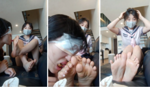 【爱可】玩母狗舔裸足 脚趾吮吸语言羞辱AIK002-97LZTDGXFC-000003132702724