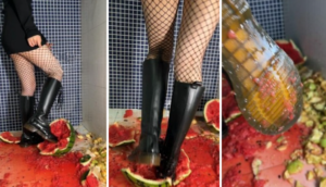 萌棠 网袜马丁靴水果大餐-97LZTDGXFC-000003132702726