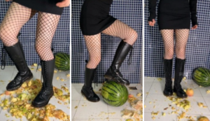 萌棠 网袜马丁靴水果大餐-97LZTDGXFC-000003132702726