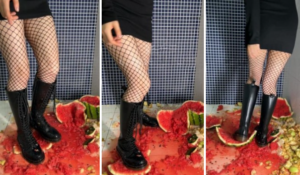 萌棠 网袜马丁靴水果大餐-97LZTDGXFC-000003132702726