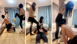 【山东苏娅S】双S-姐妹花暴揍哥哥狗【双视角版】-97LZTDGXFC-000003132702732