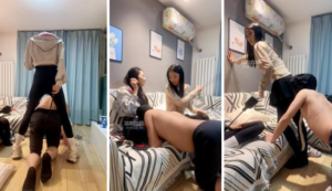 【山东苏娅S】双S-姐妹花暴揍哥哥狗【双视角版】-97LZTDGXFC-000003132702732