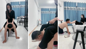 【琪琪Queen】双S姐妹花玩虐脚奴-97LZTDGXFC-000003132702833