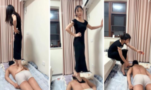 【琦琦Sama】滴蜡踩踏-重度狠抽-97LZTDGXFC-000003132702839