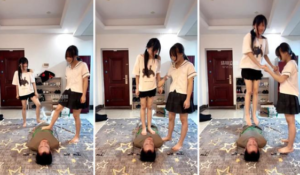 【猴歌】大半夜被双主跳踩-97LZTDGXFC-000003132702901