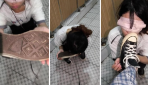 【爱可】厕所舔帆布鞋底白袜踩头遛狗羞辱-97LZTDGXFC-000003132702913