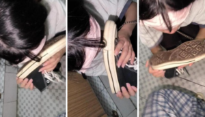 【爱可】厕所舔帆布鞋底白袜踩头遛狗羞辱-97LZTDGXFC-000003132702913