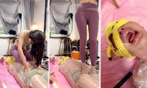 【簌簌大人】木乃伊狗踩踏窒息场-97LZTDGXFC-000003132702988