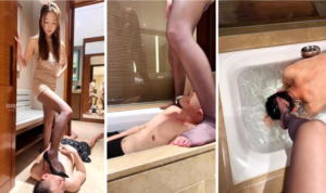 【沐沐】超重度浴缸圣水刑奴-97LZTDGXFC-000003132702994