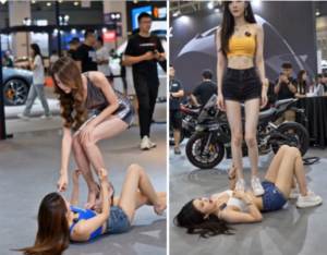 【段子先生】 车展合影-女女版 YC-260417-3-97LZTDGXFC-000003132703067