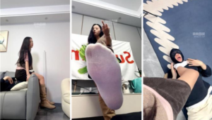 【Vito】长靴女神白袜辱地毯奴-97LZTDGXFC-000003132703110