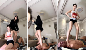 【艾琳175】双主开发踢裆踩晕插吐【双视角版】-97LZTDGXFC-000003132703132