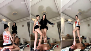 【艾琳175】双主开发踢裆踩晕插吐【双视角版】-97LZTDGXFC-000003132703132