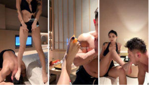 【芭比】脚深喉-强制滴蜡健身狗-97LZTDGXFC-000003132703136