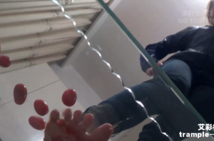 【黑冰女王】黑冰踩水果榨水果酱