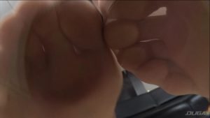 美少女超清肉丝臭脚调教 (1)