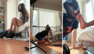 【苒溪】强迫抖M摄影师做狗-97LZTD-218669