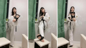 【LAPAPA】中韩混血美女学生生 董小姐 道服粗口与诱惑辱骂M-97LZTD-218690