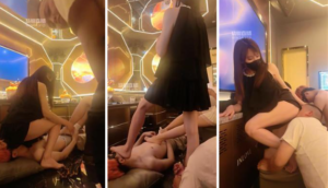 《直播调教视频》【伊晨】KTV-聚会群调群虐-97LZTD-146572