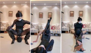 【直播调教视频】【苏州婉儿】高跟长靴碾压踩废物-97LZTD-146970