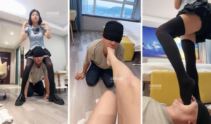 【兮皇】原味白袜+黑丝踩虐骚奴-97LZTD-146991