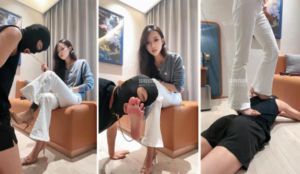 【水晶熊】强制御姐脚下骚奴-97LZTD-147067