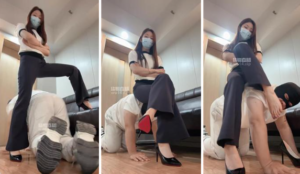 【思思】高跟鞋插嘴-掐乳-97LZTD-147125