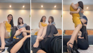 【松紫大大】姐妹花+情侣主玩虐绿帽【完整版】-97LZTD-147144